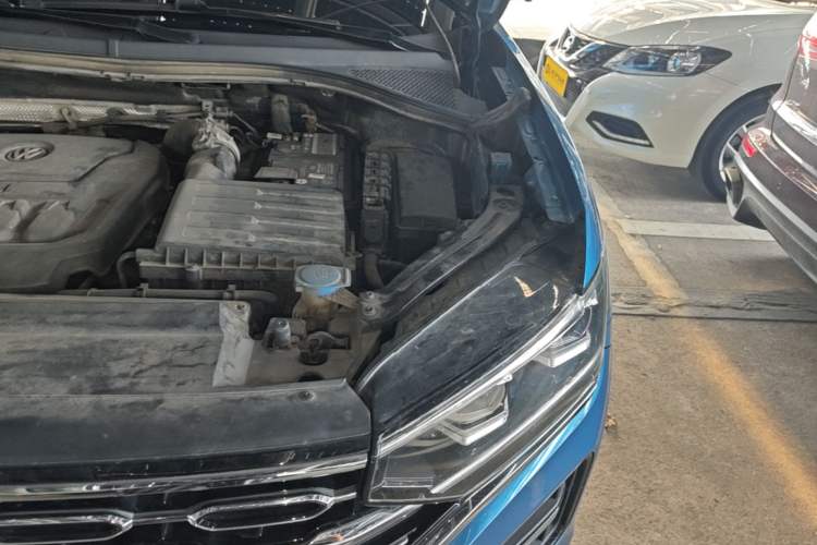 Used Volkswagen Tayron 2019 330TSI Two-Wheel Drive Luxury Model China VI Standard Engine Bay Left