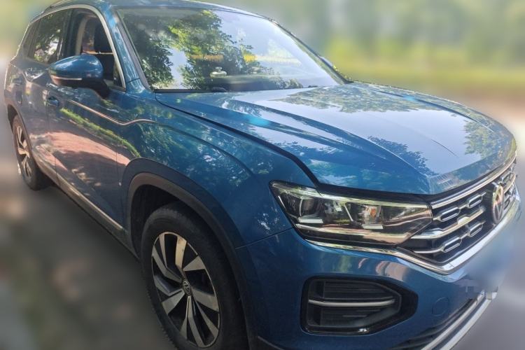 Used Volkswagen Tayron 2019 330TSI Two-Wheel-Drive Luxury Version China V Emission Standard Front Right 45 Deg