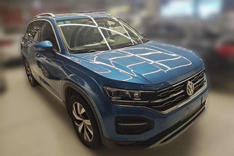 Used Volkswagen Tayron 2019 330TSI Two-Wheel-Drive Luxury Version China V Emission Standard Front Right 45 Deg