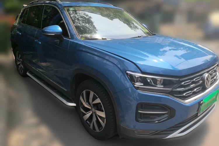 Used Volkswagen Tayron 2019 330TSI Two-Wheel-Drive Luxury Version China V Emission Standard Front Right 45 Deg