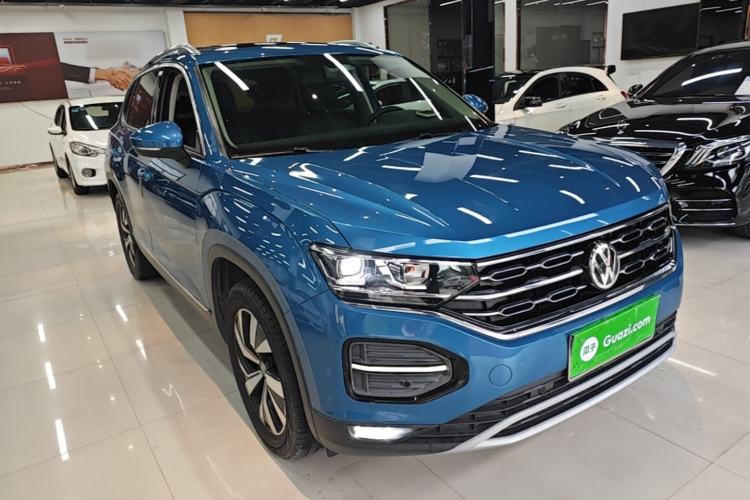 Used Volkswagen Tayron 2019 330TSI Two-Wheel-Drive Luxury Version China V Emission Standard Front Right 45 Deg