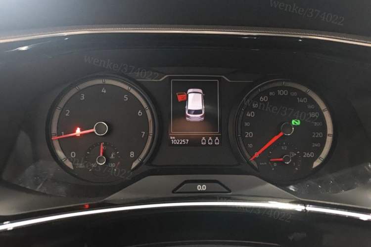 Used Volkswagen Tayron 2019 330TSI Two-Wheel Drive Luxury Model China VI Standard Instrument Cluster