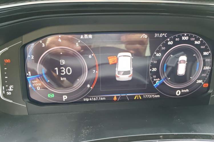Used Volkswagen Tayron 2019 380TSI Four-Wheel Drive Flagship Version China V Standard Instrument Cluster