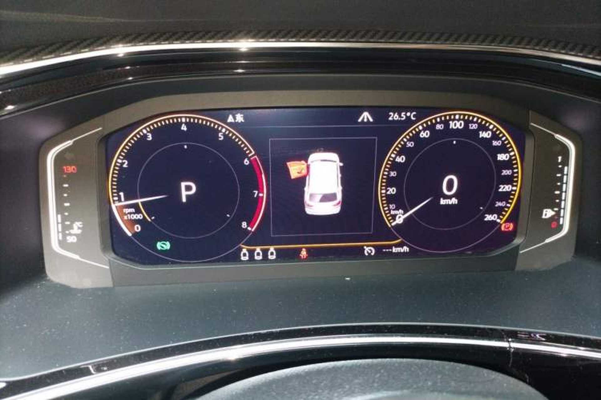 Used Volkswagen Tayron 2019 330TSI Two-Wheel-Drive Prestige Version China VI Standard Instrument Cluster