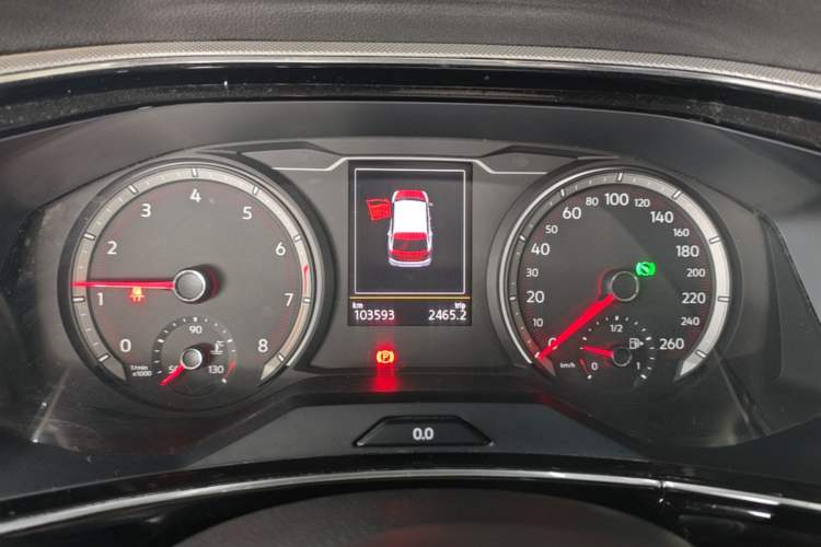 Used Volkswagen Tayron 2019 330TSI Two-Wheel Drive Luxury Model China VI Standard Instrument Cluster