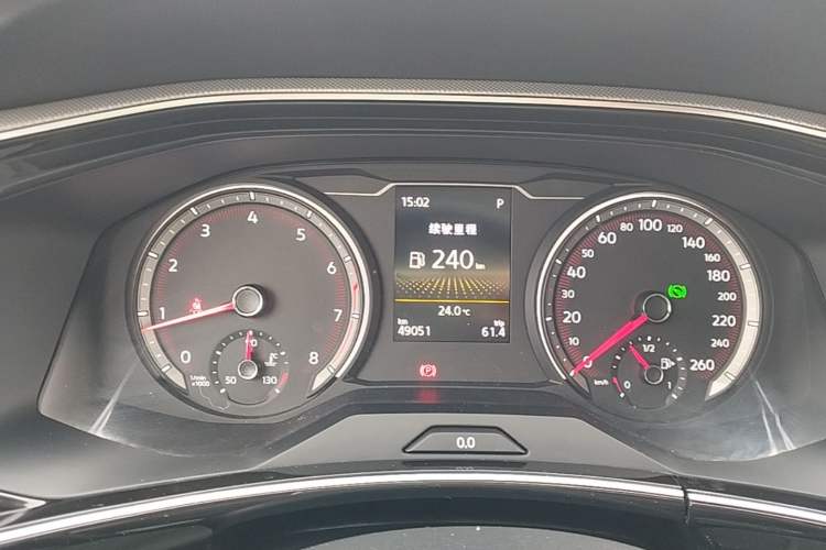 Used Volkswagen Tayron 2019 330TSI Four-Wheel Drive Luxury Version China VI Standard Instrument Cluster