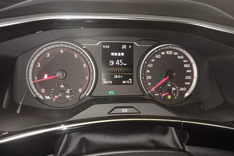 Used Volkswagen Tayron 2019 330TSI Two-Wheel Drive Luxury Model China VI Standard Instrument Cluster