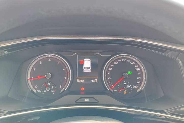 Used Volkswagen Tayron 2019 Teramont Edition 280TSI Two-Wheel Drive Luxury Model China VI Standard Instrument Cluster