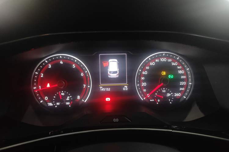 Used Volkswagen Tayron 2019 330TSI Four-Wheel Drive Luxury Version China V Standard Instrument Cluster