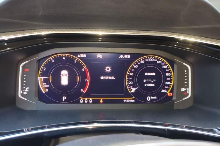 Used Volkswagen Tayron 2019 330TSI Two-Wheel-Drive Luxury Plus China VI Standard Instrument Cluster