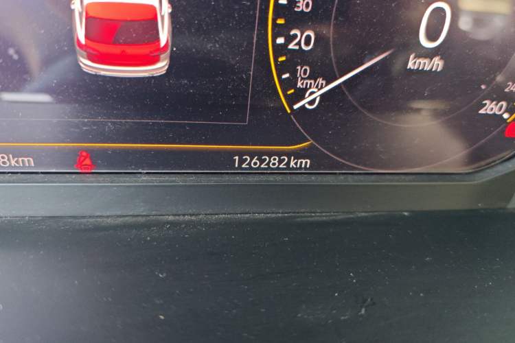 Used Volkswagen Tayron 2019 330TSI Four-Wheel Drive Luxury Version China VI Standard Odometer Close Up