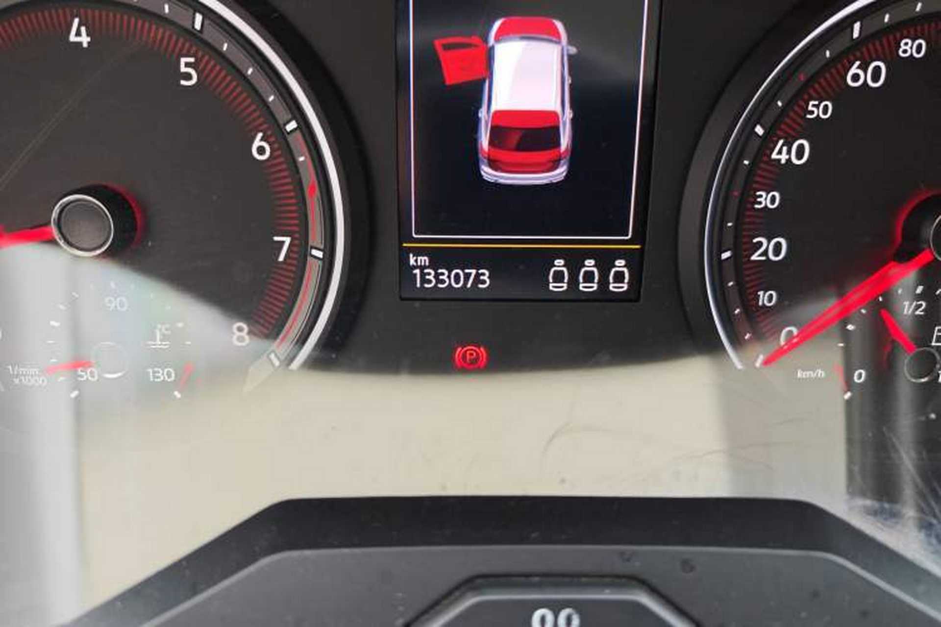 Used Volkswagen Tayron 2019 330TSI Two-Wheel-Drive Luxury Version China V Emission Standard Odometer Close Up
