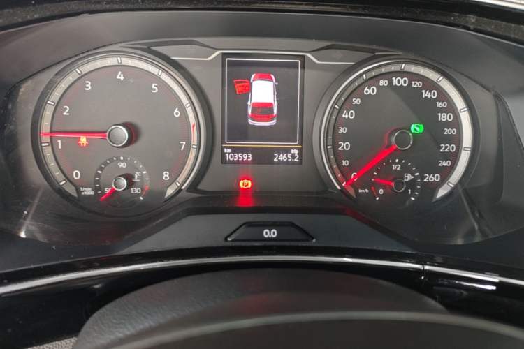 Used Volkswagen Tayron 2019 330TSI Two-Wheel Drive Luxury Model China VI Standard Odometer Close Up