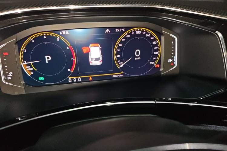 Used Volkswagen Tayron 2019 380TSI Four-Wheel Drive Prestige Version China V Standard Odometer Close Up