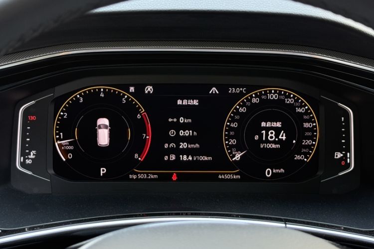 Used Volkswagen Tayron 2019 330TSI Two-Wheel-Drive Luxury Plus China VI Standard Odometer Close Up