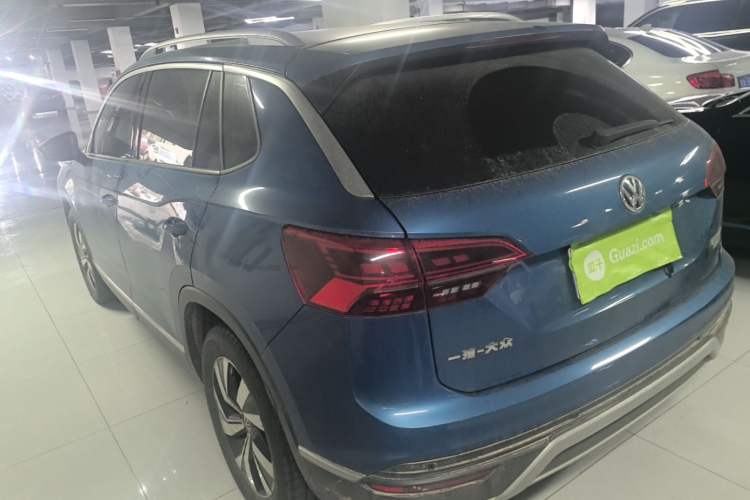 Used Volkswagen Tayron 2019 330TSI Two-Wheel-Drive Luxury Version China V Emission Standard Rear Left 45 Deg