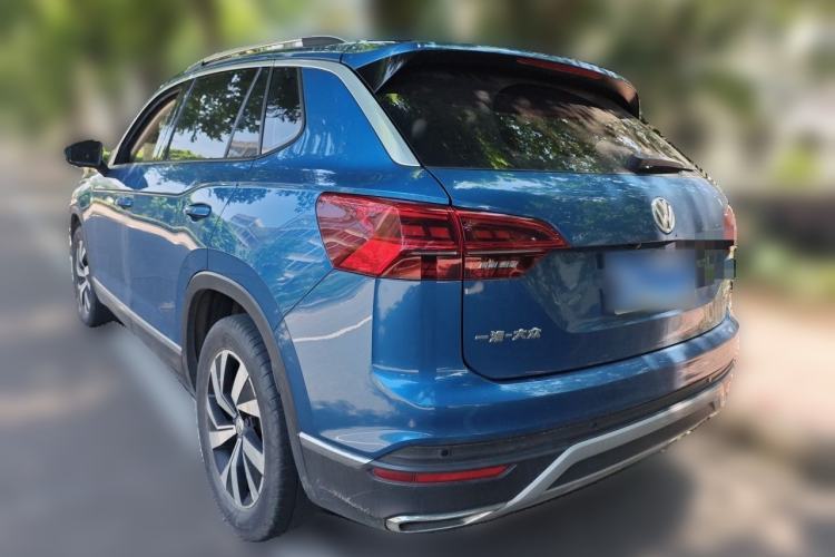 Used Volkswagen Tayron 2019 330TSI Two-Wheel-Drive Luxury Version China V Emission Standard Rear Left 45 Deg