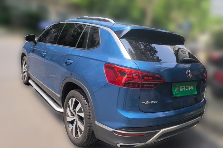 Used Volkswagen Tayron 2019 330TSI Two-Wheel-Drive Luxury Version China V Emission Standard Rear Left 45 Deg