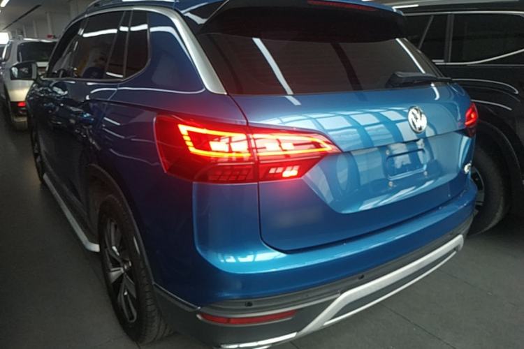 Used Volkswagen Tayron 2019 330TSI Two-Wheel-Drive Luxury Version China V Emission Standard Rear Left 45 Deg