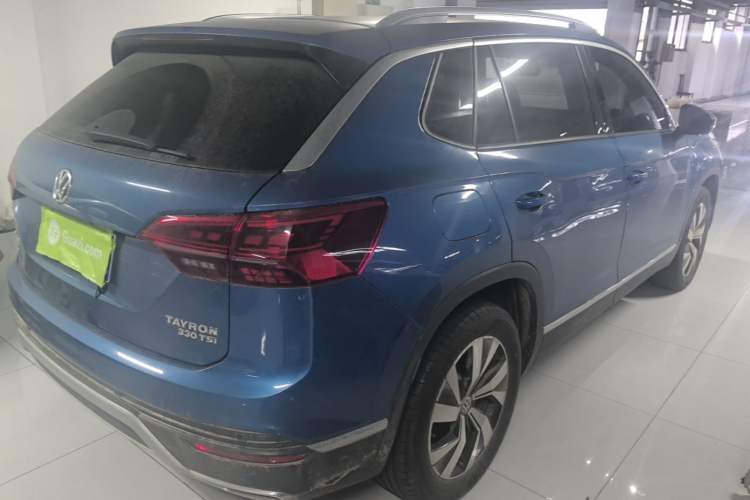 Used Volkswagen Tayron 2019 330TSI Two-Wheel-Drive Luxury Version China V Emission Standard Rear Right 45 Deg