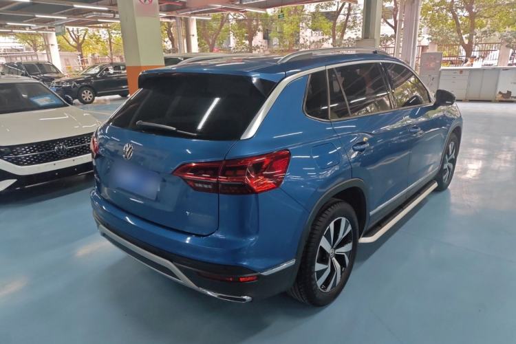 Used Volkswagen Tayron 2019 330TSI Two-Wheel-Drive Luxury Version China V Emission Standard Rear Right 45 Deg