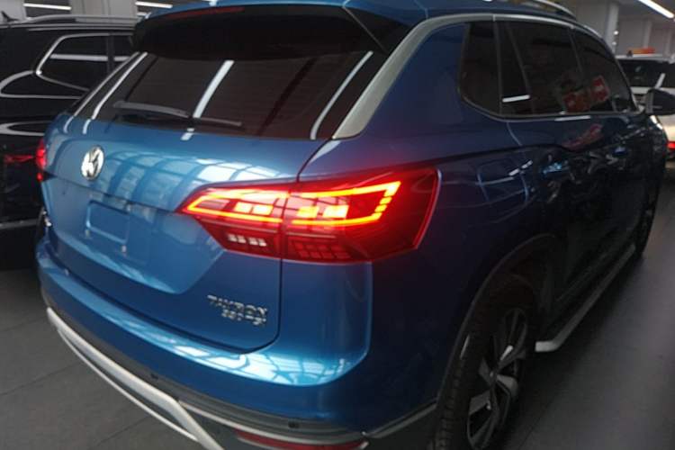Used Volkswagen Tayron 2019 330TSI Two-Wheel-Drive Luxury Version China V Emission Standard Rear Right 45 Deg