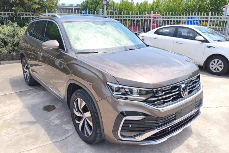 Used Volkswagen Tayron 2019 330TSI Two-Wheel-Drive Luxury Version China V Emission Standard Front Right 45 Deg