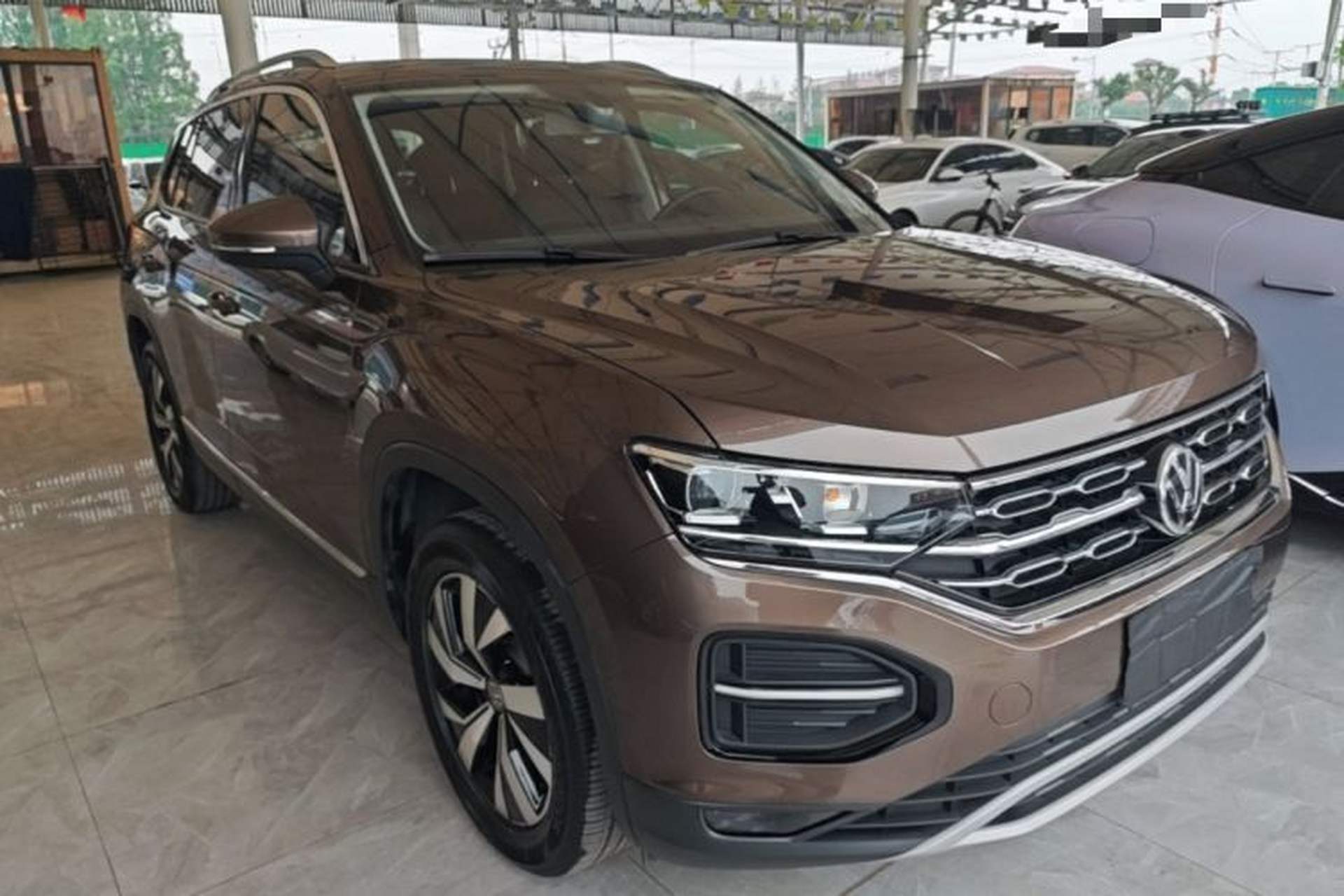 Used Volkswagen Tayron 2019 Teramont Edition 280TSI Two-Wheel Drive Luxury Model China VI Standard Front Right 45 Deg