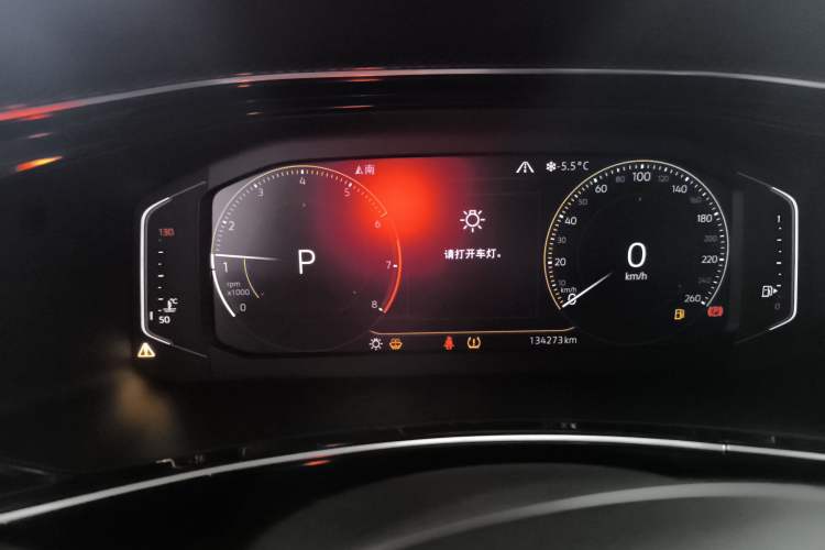 Used Volkswagen Tayron 2019 380TSI Four-Wheel Drive Prestige Model China VI Standard Instrument Cluster