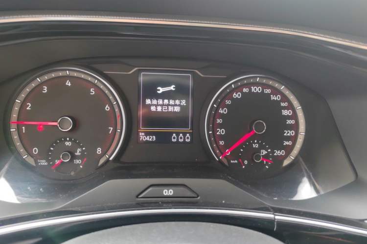 Used Volkswagen Tayron 2019 330TSI Two-Wheel Drive Luxury Model China VI Standard Instrument Cluster