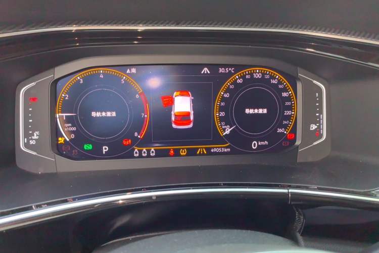Used Volkswagen Tayron 2019 380TSI Four-Wheel Drive Prestige Version China V Standard Instrument Cluster