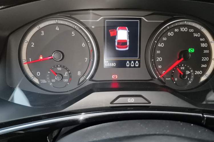 Used Volkswagen Tayron 2019 330TSI Four-Wheel Drive Luxury Version China VI Standard Odometer Close Up