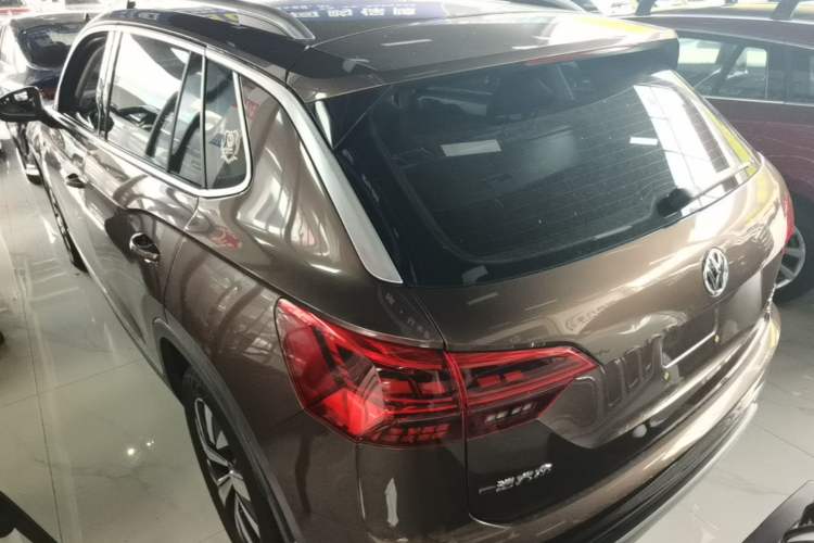 Used Volkswagen Tayron 2019 330TSI Two-Wheel Drive Luxury Model China VI Standard Rear Left 45 Deg