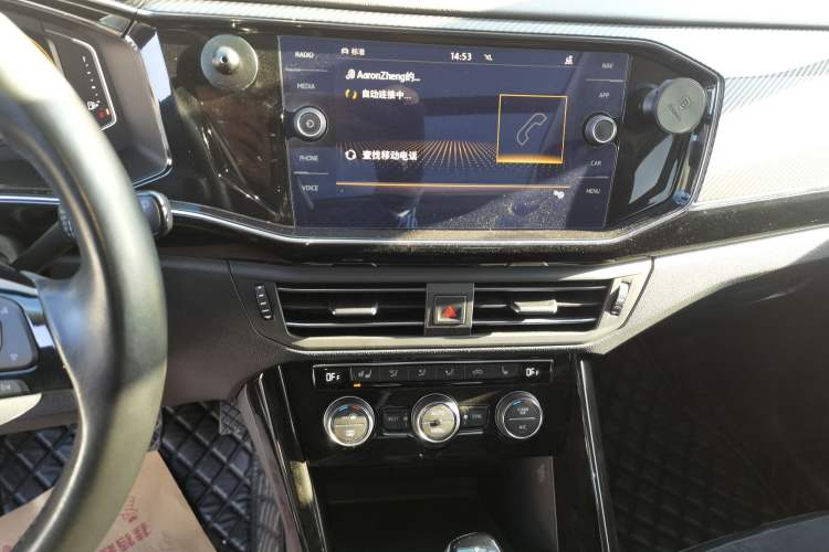 Used Volkswagen Tayron 2019 380TSI Four-Wheel Drive Prestige Model China VI Standard Audio And AC Panel