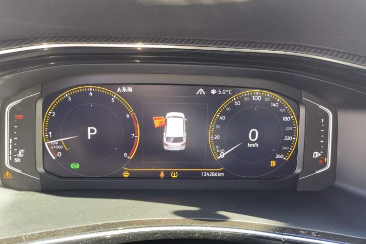 Used Volkswagen Tayron 2019 380TSI Four-Wheel Drive Prestige Model China VI Standard Instrument Cluster