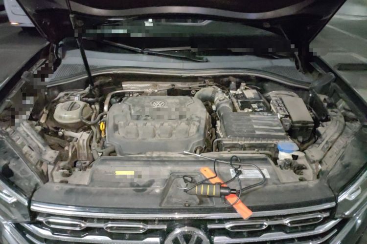 Used Volkswagen Tayron 2019 330TSI Two-Wheel Drive Luxury Model China VI Standard Engine Bay