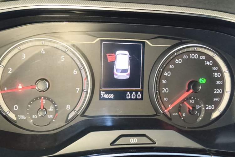 Used Volkswagen Tayron 2019 330TSI Two-Wheel Drive Luxury Model China VI Standard Instrument Cluster