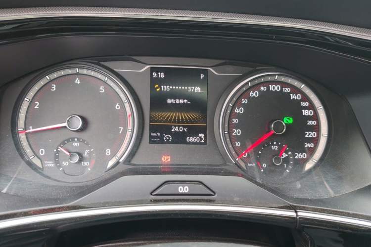Used Volkswagen Tayron 2019 330TSI Two-Wheel Drive Luxury Model China VI Standard Instrument Cluster