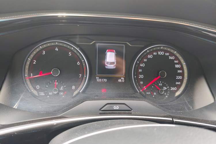Used Volkswagen Tayron 2019 330TSI Four-Wheel Drive Luxury Version China VI Standard Instrument Cluster