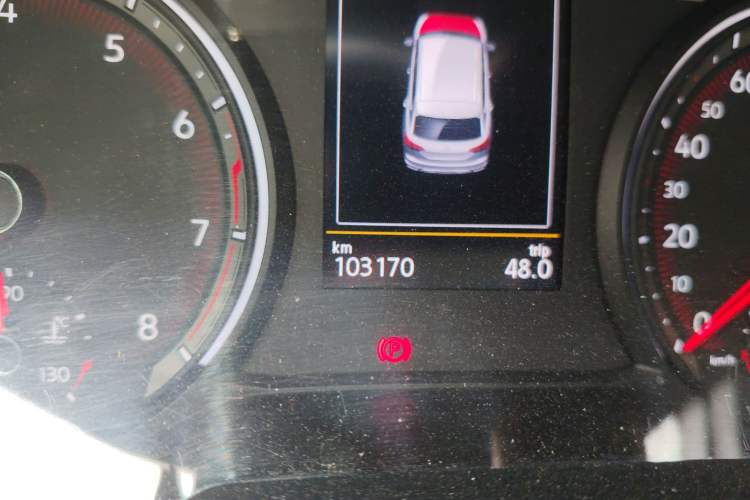 Used Volkswagen Tayron 2019 330TSI Four-Wheel Drive Luxury Version China VI Standard Odometer Close Up