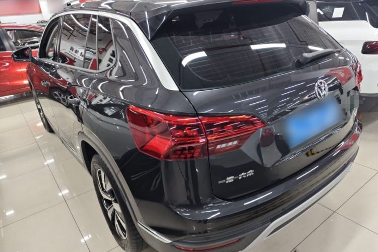 Used Volkswagen Tayron 2019 330TSI Two-Wheel-Drive Luxury Version China V Emission Standard Rear Left 45 Deg