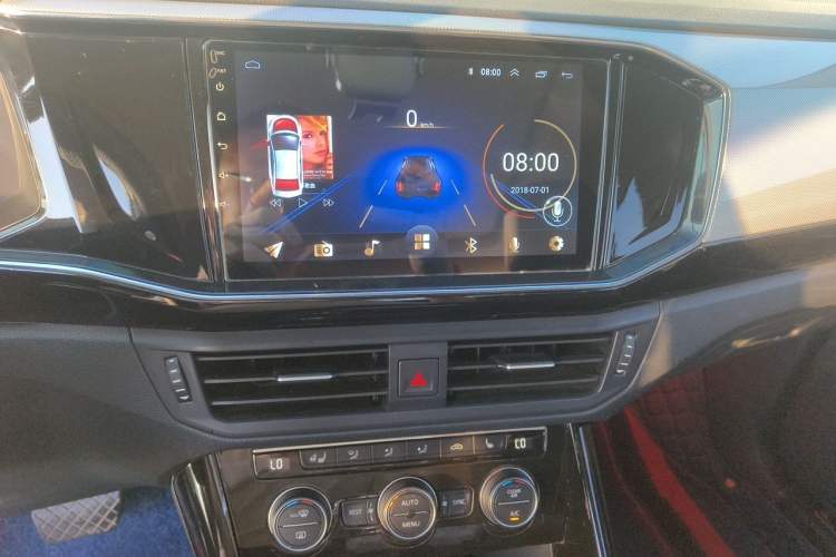 Used Volkswagen Tayron 2019 330TSI Four-Wheel Drive Luxury Version China V Standard Audio And AC Panel