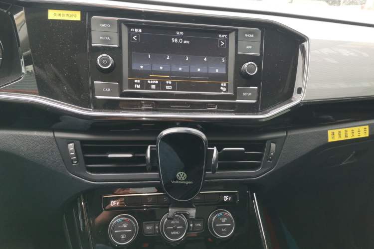 Used Volkswagen Tayron 2019 330TSI Four-Wheel Drive Luxury Version China V Standard Audio And AC Panel