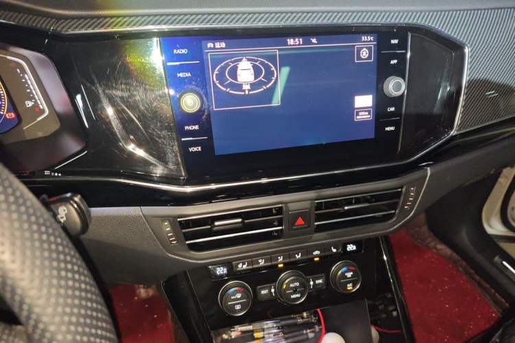 Used Volkswagen Tayron 2019 380TSI Four-Wheel Drive Prestige Model China VI Standard Audio And AC Panel