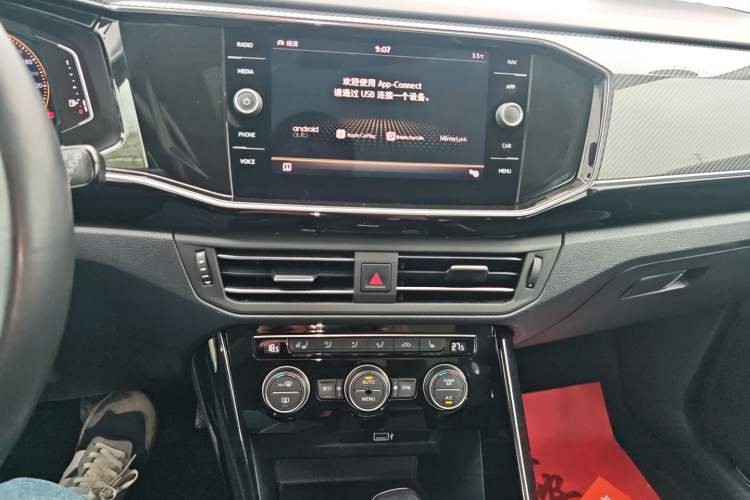 Used Volkswagen Tayron 2019 380TSI Four-Wheel Drive Prestige Model China VI Standard Audio And AC Panel