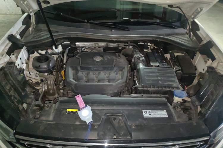 Used Volkswagen Tayron 2019 330TSI Two-Wheel Drive Luxury Model China VI Standard Engine Bay