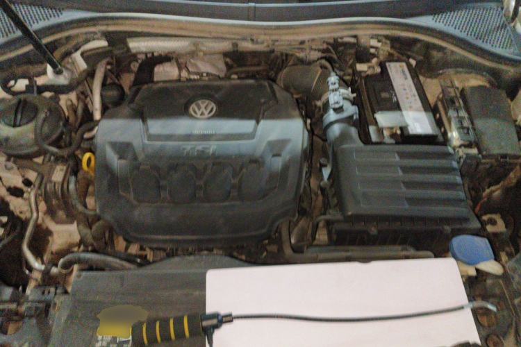 Used Volkswagen Tayron 2019 330TSI Two-Wheel-Drive Luxury Version China V Emission Standard Engine Bay
