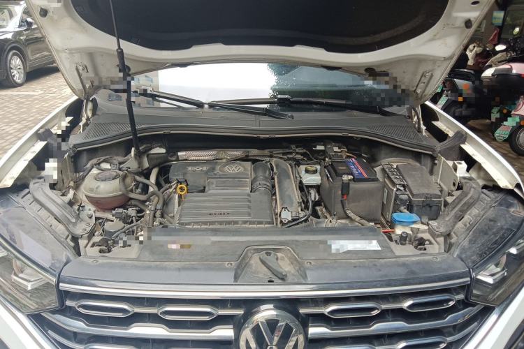 Used Volkswagen Tayron 2019 Teramont Edition 280TSI Two-Wheel Drive Luxury Model China VI Standard Engine Bay