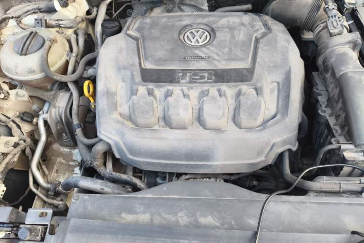 Used Volkswagen Tayron 2019 330TSI Two-Wheel Drive Luxury Model China VI Standard Engine Bay