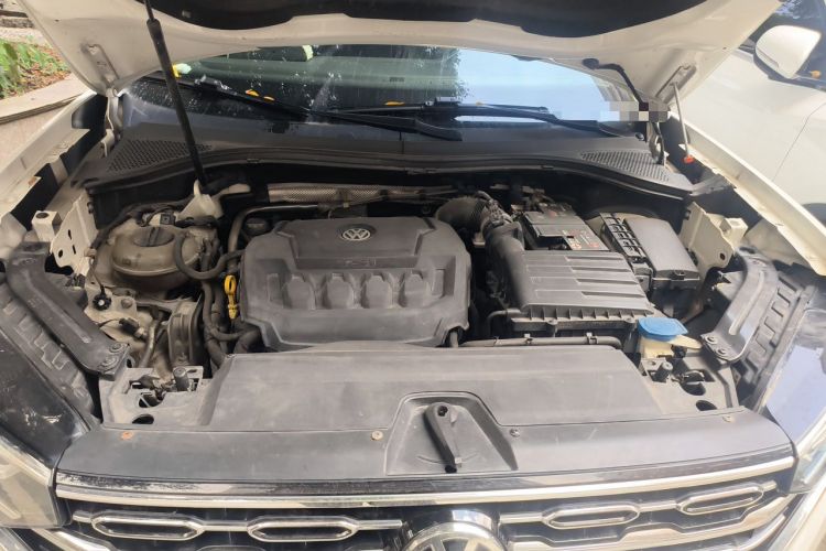 Used Volkswagen Tayron 2019 330TSI Two-Wheel-Drive Luxury Version China V Emission Standard Engine Bay